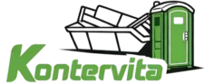 It show logo, which has text Kontervita and over the name there is a SKIP container.